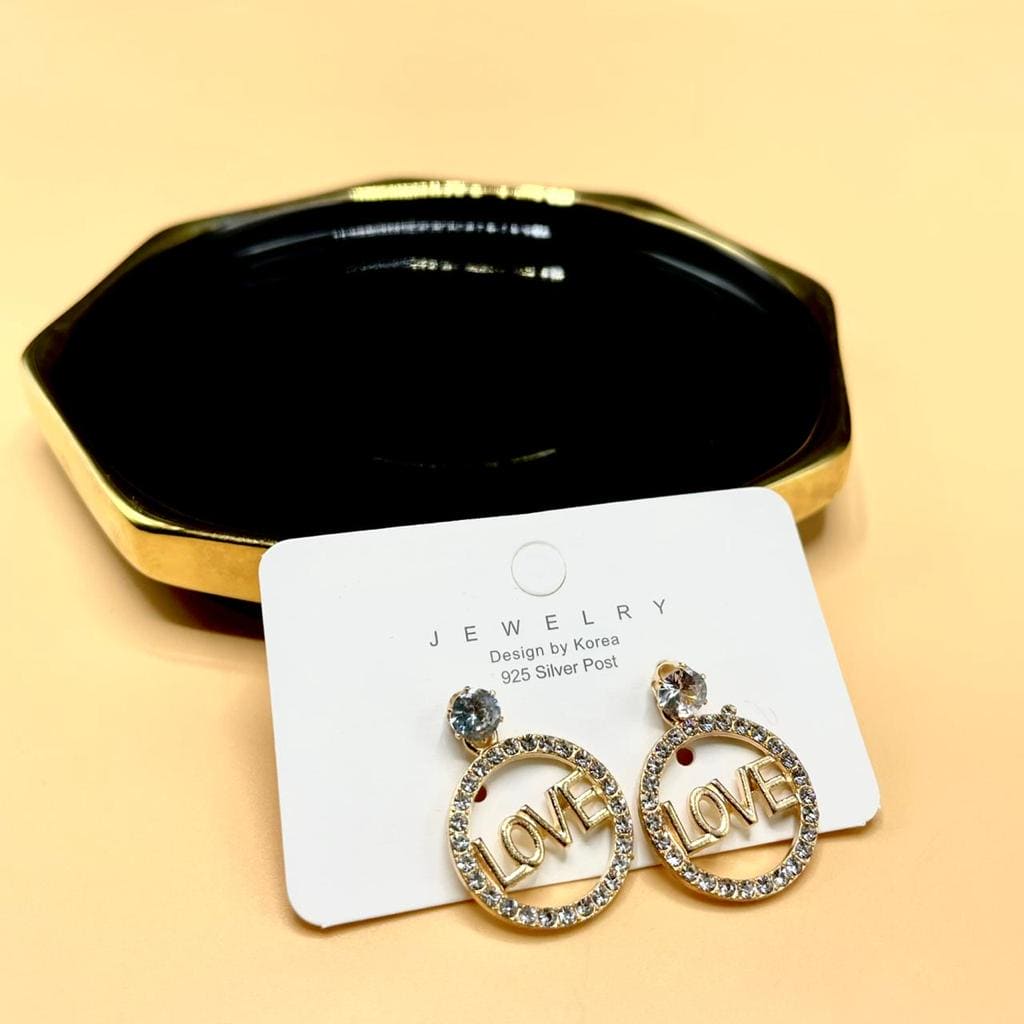 Love Rhinestones Drop Earings For Women, Drop Dangle Women's Earings, Silver Shiny Drop Earrings Love Rhinestones Drop Earings For Women, Drop Dangle Women's Earings, Silver Shiny Drop Earrings